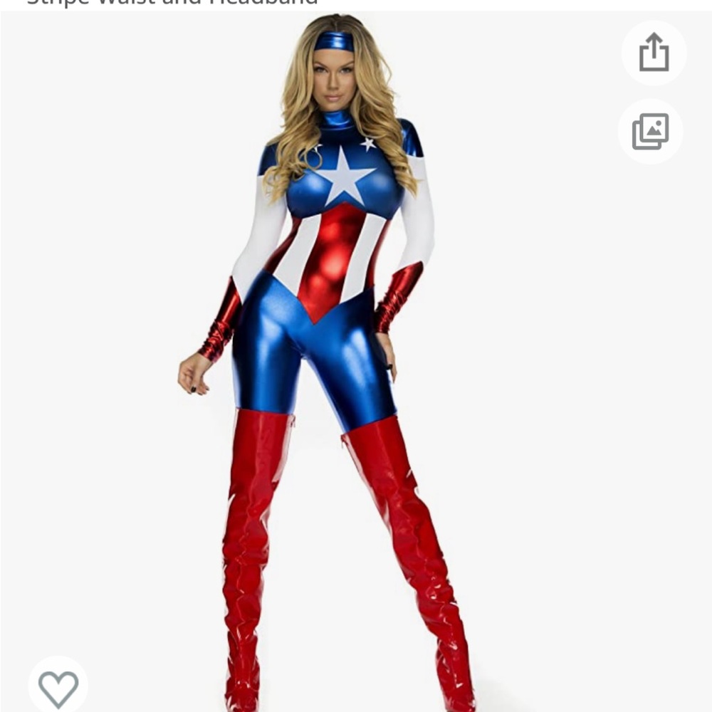 Superhero Catsuit Costume